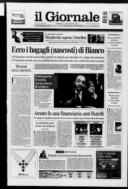 Il giornale : quotidiano del mattino